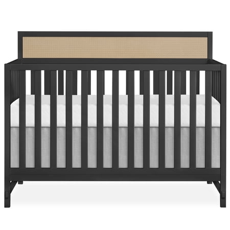 Dream On Me Kai Convertible Crib, Matte Black