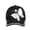 Black, variant on Koszal Fashion Woman Baseball Cap Butterfly Faux Pearl Sequins Travel Snapback Sun Cap