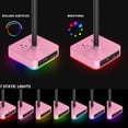 thumbnail image 2 of Soporte para auriculares KAFRI RGB con cargador USB y 2 enchufes, 2 of 7