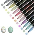 thumbnail image 4 of 12/24 Colors Markers Double Line Outline Pens for Birthday Card Making Coloring Book Scrapbooking, 4 of 8