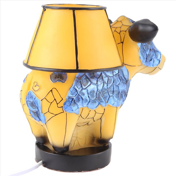 Lámpara de Noche de Vaca 3D HighlandCow Diseño Animal Lámpara de Mesita de Noche Luz de Vaca Lámpara de Mesa Occidental Lámpara de Mesa HighlandCow
