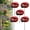 *C, variant on Unique Animal Watering Stations, Decorative Frog Bird Bath Bowl for Outside, Bee Watering Station, Flower Garden Stakes Bird Bath for Patio Lawn Backyard Butterfly Pollinator Yard Decor(*B,1pc)