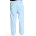At The Buzzer Mens Solid Poplin Pajama Pants with Pockets (Powder Blue