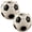 2PC, variant on Soccer Ball Shaped Glass, Sports Theme Beverage Cup For Game Day, Novelty Drinking Glass For Parties And Celebrations, Unique Barware Decor 4.06oz