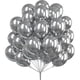 thumbnail image 2 of PartyWoo Globos Plateados, 50 piezas Globos Metálicos de 12 pulgadas y Cinta de 20m, Globo Partywoo PartyWoo, 2 of 2