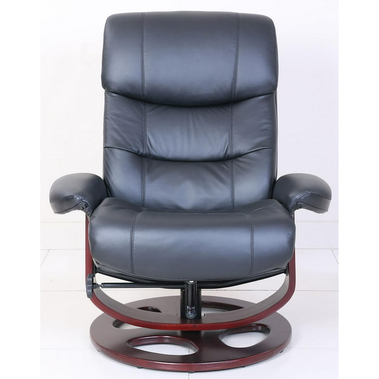 Barcalounger Dawson Swivel Pedestal Recliner w/Ottoman