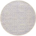 thumbnail image 1 of Safavieh Cambridge Collection CAM123C Handmade Wool Area Rug, 4' Round, Lavender/Ivory, 1 of 3