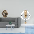 thumbnail image 2 of Marco De Fotos De Resina Vintage Y Reloj De Pared Con Números Romanos, Colección De Artesanías Artísticas Para Oficina, Dormitorio, Galería, Hogar, Sala De Estar, Decoración., 2 of 8