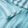 thumbnail image 3 of EnvioHome Twin Size 5 Piece Microfiber Comforter Set for All-Season Comfort | Down Alternative Hotel Bedding Sets, Ultra-Soft Twin Comforter Set with Matching Pillow Shams & Cushion - Washy Stripes, 3 of 7