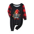 thumbnail image 5 of Nituyy Matching Family Christmas Pajamas Set Hoodie Pajamas Reindeer Jumpsuit Romper Holiday Pjs One Piece Hooded Sleepwear, 5 of 7
