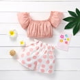 thumbnail image 3 of Mercatoo Baby Girl Clothes Outfits Cotton O Neck Tops Casual 2PC Set Toddler Girls Clothes, 3 of 8
