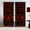 Black Red, variant on Boys Playroom Home Decor Blackout Curtains, Ethnic Totem Patterns Soundproof Curtains, Minimalist Geometric Graffiti Child Door Curtains for Door Window Low Profile Luxury Comfort-W42xL54in