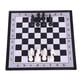 thumbnail image 2 of Juego de ajedrez internacional para niños y adultos. Tablero de ajedrez magnético plegable. M Negro Blanco, 2 of 9