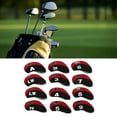 thumbnail image 4 of Club Covers,  Iron Head Cover Red 12 Pcs  For Sport, 4 of 8
