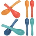 thumbnail image 3 of 8pcs Wheat Straw Spoons Cereal Dinner Spoons Dinner Spoon Portable Small Cereal Spoon, 3 of 9