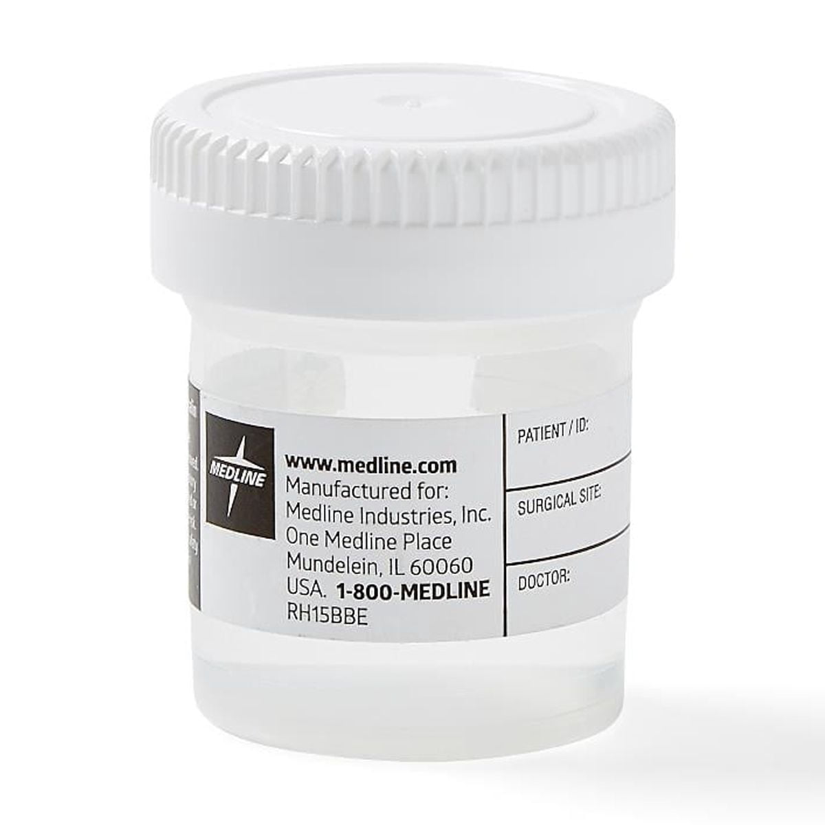 Medline MCHEMPF20NZ Chemicals: 10% Neutral Buffered Formalin Prefilled Container, 20 mL (Box of 24)