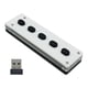 thumbnail image 1 of Mini teclado inalámbrico USB DIY, portátil, fácil de instalar, con múltiples conexiones con receptor USB, 1 of 9