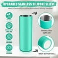 thumbnail image 3 of Tumblers Silicone Bands Kit - Skinny, Straight Cups with Heat-Resistant Gloves, Tape, Sleeve, 3 of 8