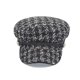 thumbnail image 2 of Gorro de boina para mujer Sombreros casuales de moda Sombrero de visera con estilo retro Gorro de invierno para dama (M, 56-58 cm), negro, 1 pieza kaili Sencillez, 2 of 5