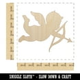 thumbnail image 2 of Cupid with Arrow Hearts Valentine's Day Silhouette Wood Shape Unfinished Piece Cutout Craft DIY Projects - 6.25 Inch Size - 1/8 Inch Thick, 2 of 7