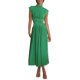 thumbnail image 1 of Gibobby Vestido largo de verano para mujer Vestidos de verano para mujer, cuello redondo, sin mangas, cintura recortada, fiesta informal, línea A, vestido de (Verde,CH), 1 of 5