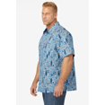 thumbnail image 3 of KingSize Men's Big & Tall The No-Tuck Casual Short Sleeve Shirt, 3 of 3
