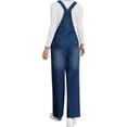 thumbnail image 4 of Adjustable Strap Sleeveless Women Loose Denim Overall Wide Leg Jumpsuit, 4 of 6