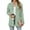 1059#Mint Green, variant on GXIPO Fall Cardigans for Women Lightweight Open Front Dressy Casual Long Cardigan Sweaters with Pockets Striped Cyan L