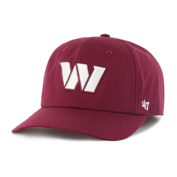 Men's '47 Burgundy Washington Commanders Foundational Franchise Fitted Hat