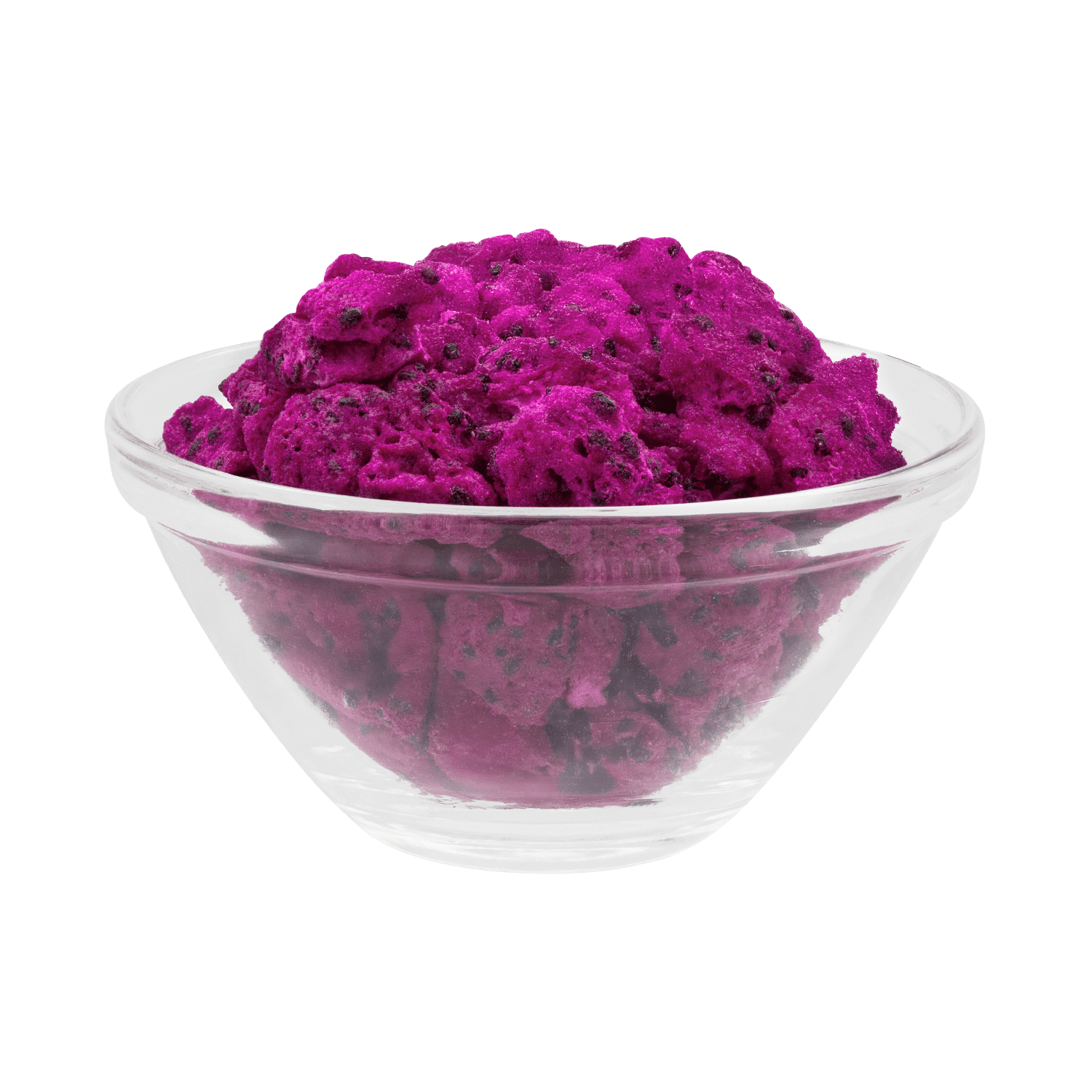 [12 Pack] Tea Zone Freeze-Dried Dragon Fruit, Diced - 1.76 oz