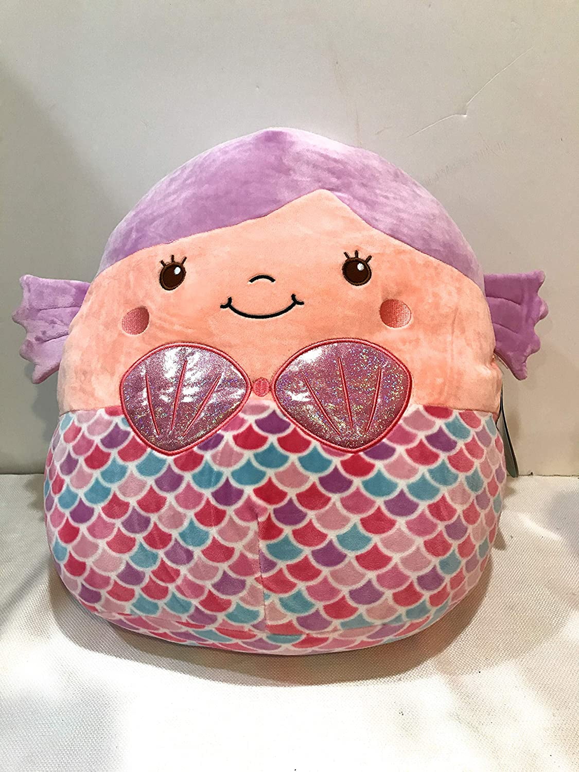 NEW Squishmallow DENISE the MERMAID 16 INCH PLUSH NWT KELLY  TOY 