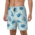 thumbnail image 1 of Fotbe Turtle Traje de Baño para Hombre – Shorts de Natación de Secado Rápido con Forro y Bolsillos-3X-Large, 1 of 6