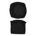 thumbnail image 5 of Dining Room Chair Cover, Office Chair Cover, Dustproof Back Cover Stretch Washable Chair Seat Protector, for Kitchen Home Party Restaurant Black, 5 of 8