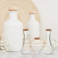 thumbnail image 3 of KALLORY 3Pcs Transparent Glass Bottles with Cork for Wedding Sand Ceremony and DIY Decor, 3 of 7