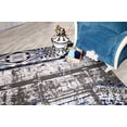thumbnail image 6 of Furnish My Place Abstract Design Area Rug - 5 ft. x 8 ft., Dark Grey, Floor Rug with Rustic Print, 6 of 8