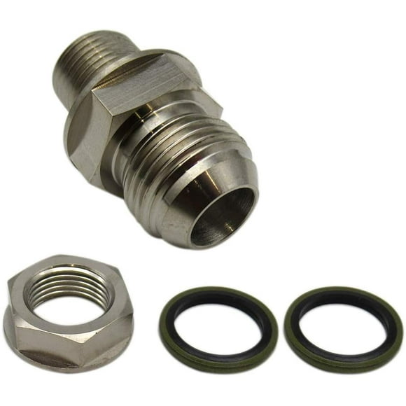 YL INC. Nouveau 10AN Turbo Huile Pan/huile Retour Bouchon Adaptateur Bung Raccord Sans Soudure