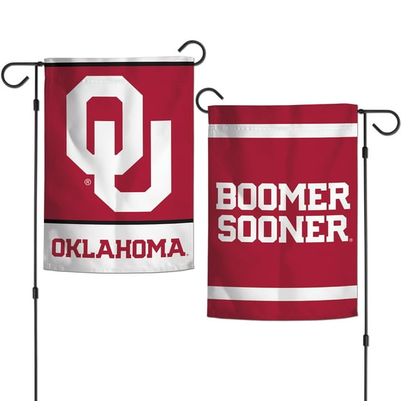 NCAA Oklahoma Name 12" x 18" Garden Flag