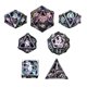 thumbnail image 1 of Dados poliédricos para juegos de rol, números grandes irregulares, D8, D10, D12, D20, fiesta Vistoso, 1 of 9