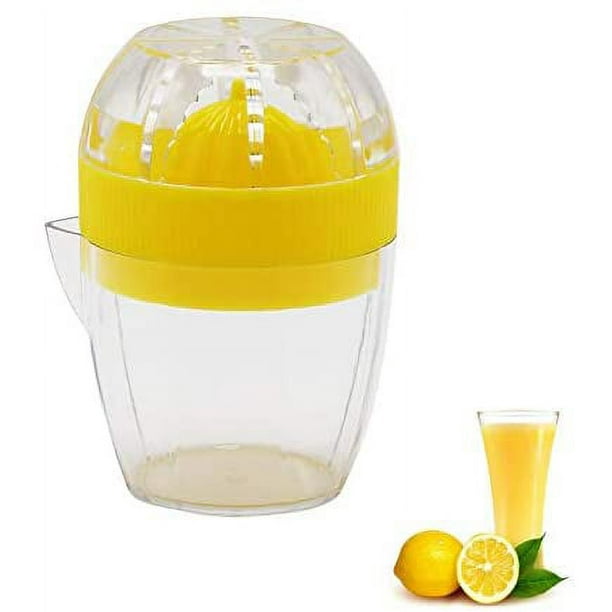 Juicer ABS lemon squeezer with strainer and builtin measuring cup
