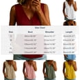 thumbnail image 2 of GUACER Womens V-Neck Button Tank Top Sleeveless Surplice Blouse with Empire Waist Flowy Casual Summer Cami, 2 of 7