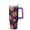 Purple, variant on 30oz Halloween Tumbler with Straw and Lid Bat Ghost Candy Travel Coffee Tumbler Cup with Handle for Spooky Halloween Gifts