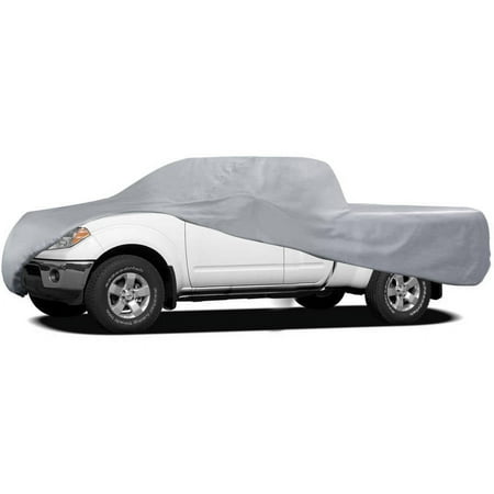 MotorTrend Pick Up Truck Car Cover, 3 Layers, Outdoor Tough, Waterproof, Small