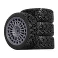 thumbnail image 1 of 4 ruedas y neumáticos para bricolaje, resistentes, profesionales, de 12 mm, hexagonales, negros, piezas mejoradas para 1/10 Gris, 1 of 9