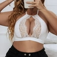 thumbnail image 5 of Munlar Robes For Women,Christmas Loungewear For Family,Women's Fashion Plus Size Sling Sexy Lingerie Lace Nightwear Pajamas Vest, 5 of 8