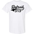thumbnail image 3 of Inktastic Detroit 313 T-Shirt, 3 of 5