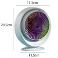 thumbnail image 2 of Jinsinto Small space heater fan PTC heating electric heater fast heating heating table (white), 2 of 3