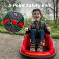 thumbnail image 6 of Outfunny 6V Bumper Car for Kids, Ride on Toys Bumper Car for Toddlers with Remote & Music - Red, 6 of 9