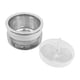 thumbnail image 4 of Tarro para lavar aceite de reloj con colador de malla de acero inoxidable con tapa, portátil y fácil de usar. M, 4 of 9