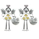 thumbnail image 1 of Regalo para Amigos, Pequeños Adornos Colgantes, Decoración de , Regalo de Decoración de Amistad Navideña, Regalo para Amigos Amarillo, 1 of 5