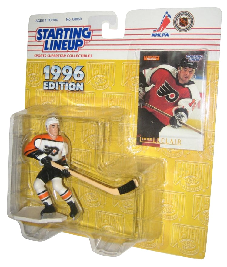 NHL Hockey Starting Lineup 1996 John LeClair Kenner Figure w/ Card